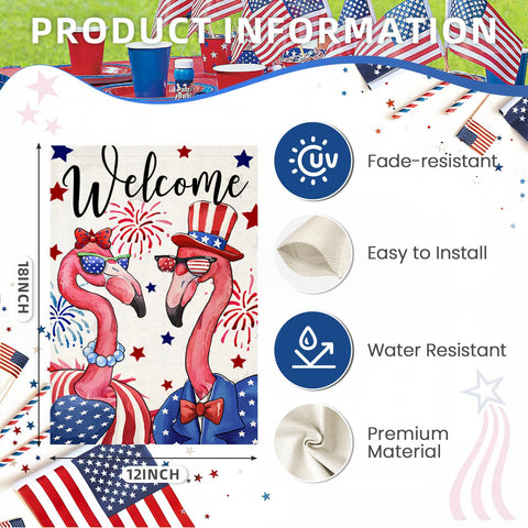 EKOREST outdoor flag durable under sun and rain
