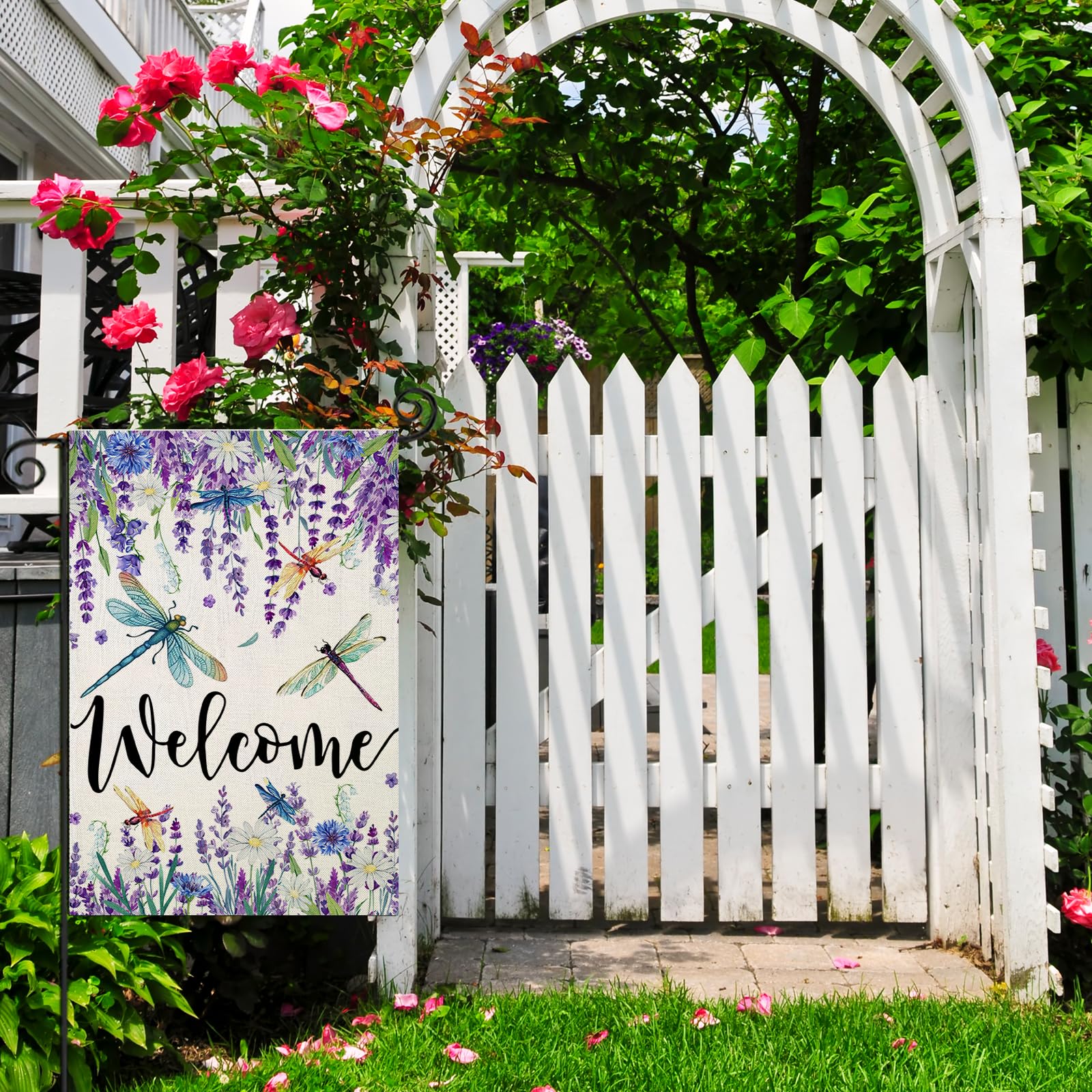 EKOREST UV fade-resistant burlap keeps colors bright outdoors.