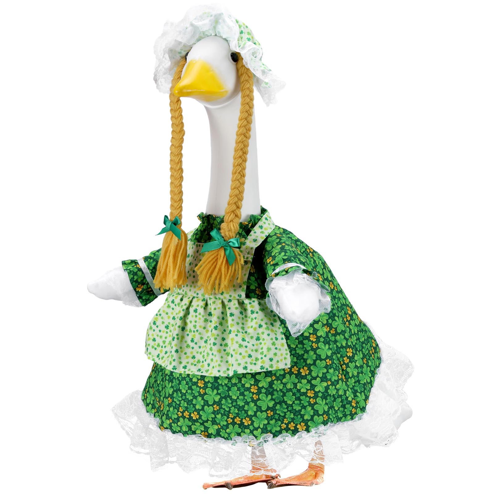 EKOREST hat with curls for St Patrick's goose, adds festive outdoor flair