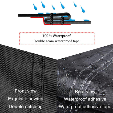EKQSGLC seam taped construction ensures waterproof seams