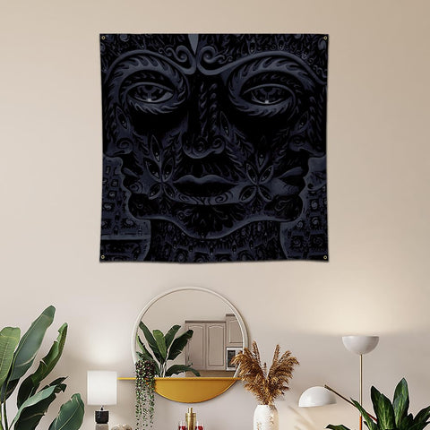 Eksent tapestry banner with polyester fabric and vibrant color