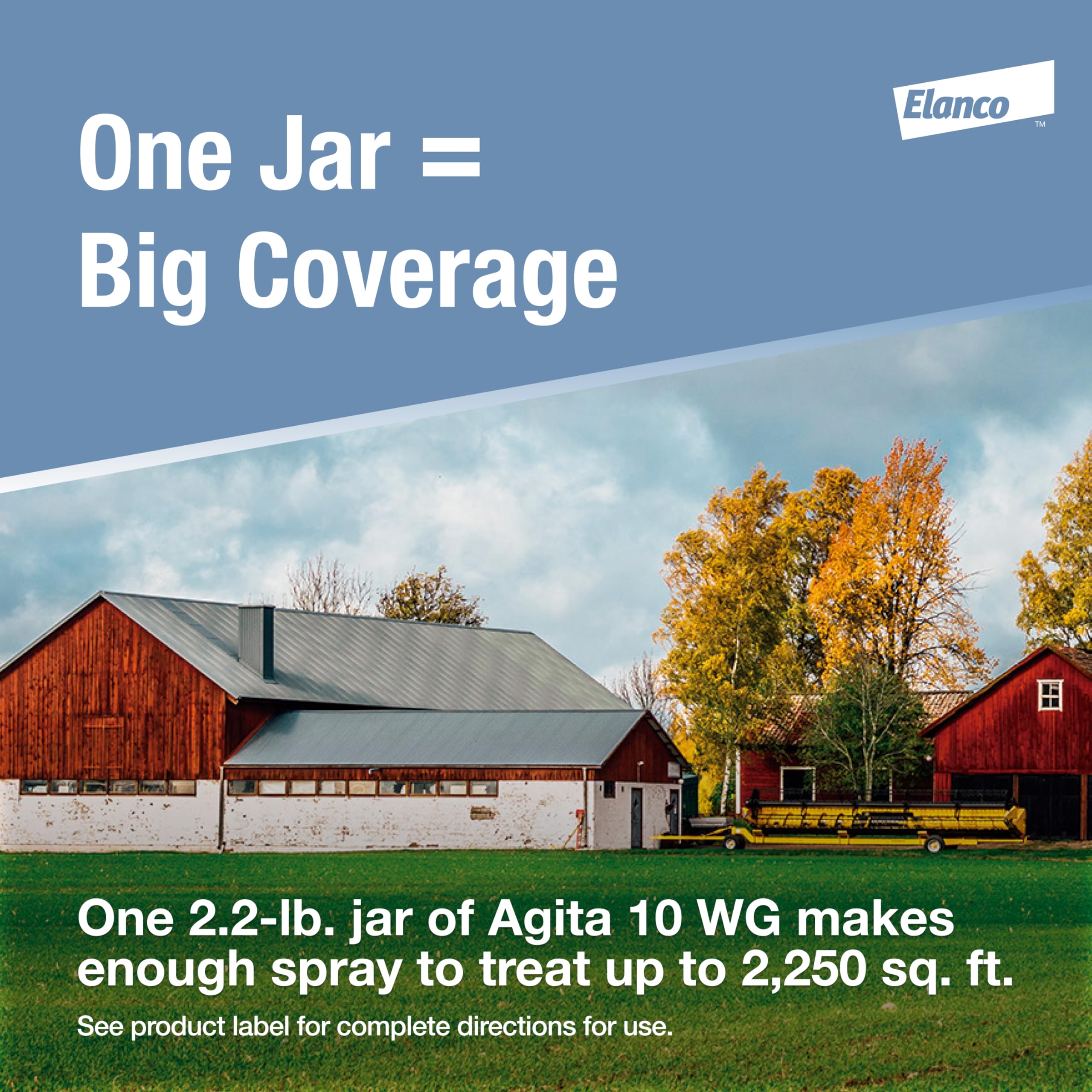 Elanco Agita 10 WG residual protection lasting up to six weeks