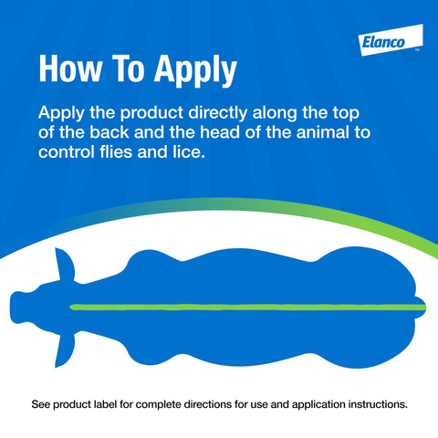 Elanco CyLence pour-on supports year-round use on cattle of all ages.