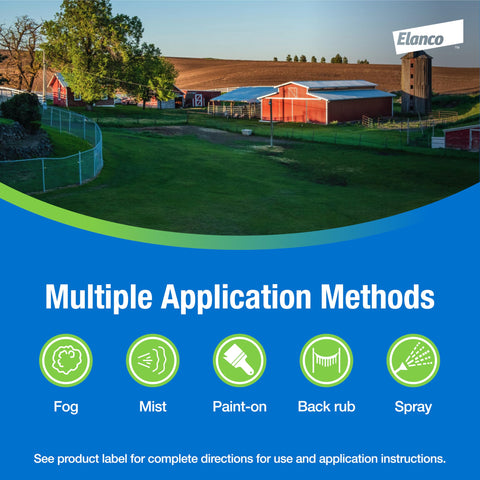 Swine housing managed with Permectrin II for broad-spectrum control