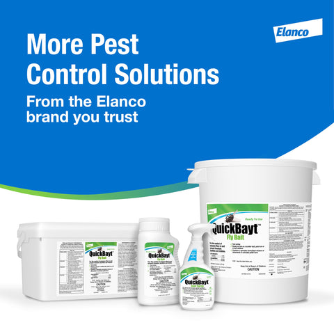 Elanco QuickBayt Fly Bait supports Integrated Pest Management rotation