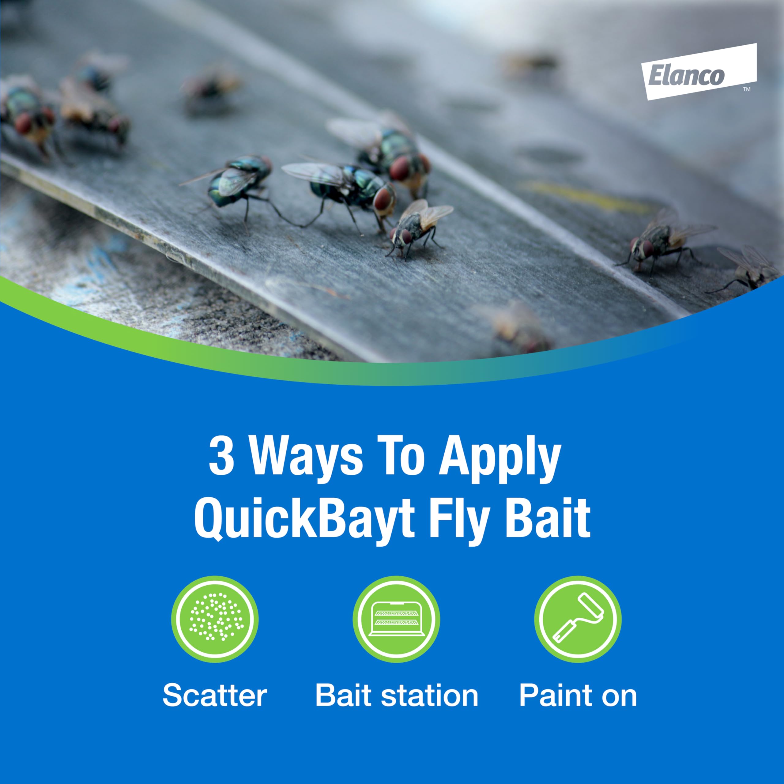 Elanco QuickBayt Fly Bait helps address fly resistance to some traditional insecticides