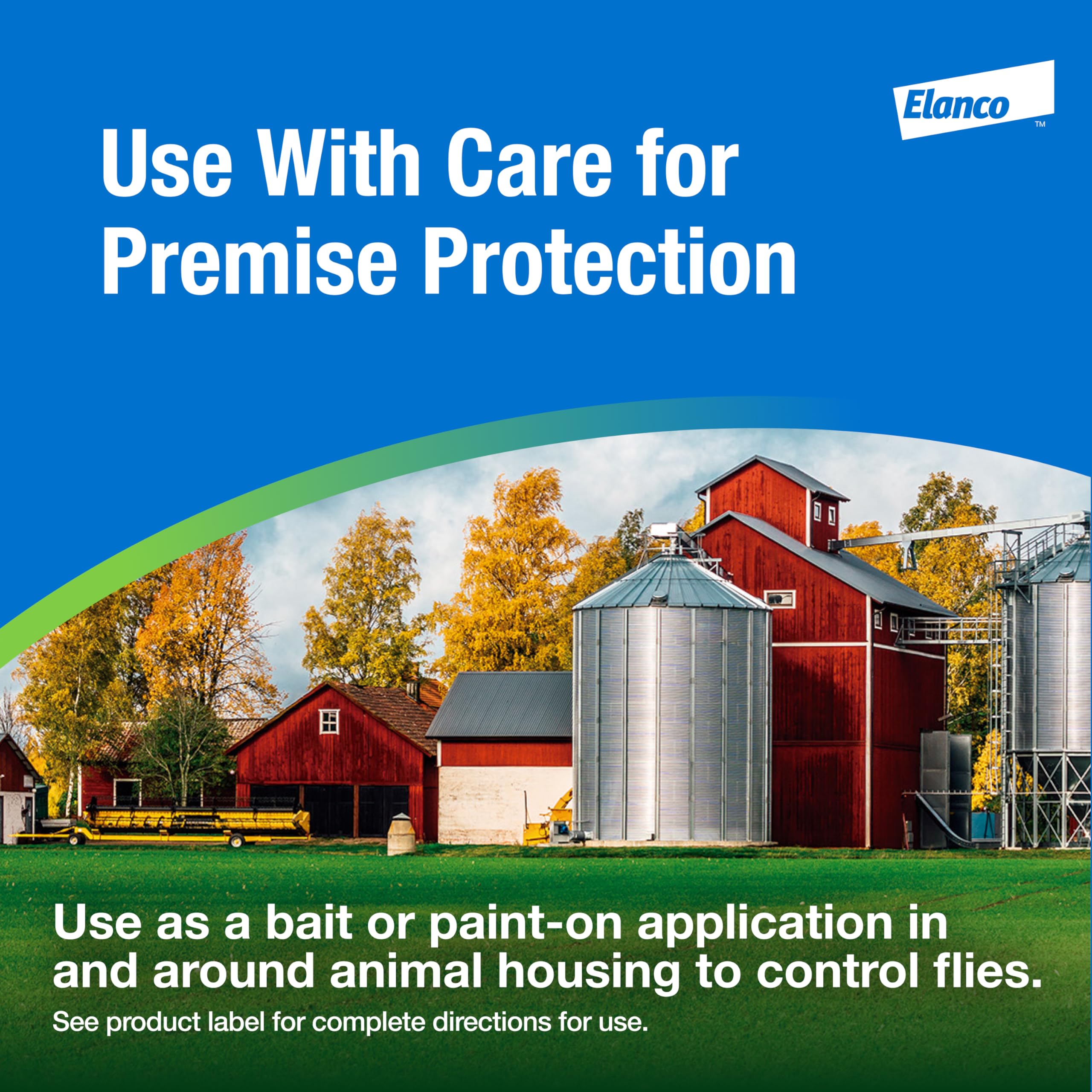 Elanco QuickBayt paint-on application offers versatile coverage in facilities.