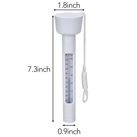 eLander Pro floating thermometer shows Fahrenheit and Celsius at a glance for quick checks.