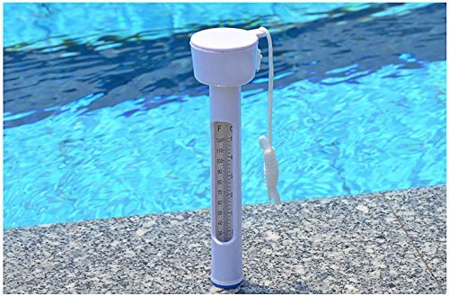 eLander Pro pool thermometer ideal for outdoor and indoor pools, spas, and ponds.