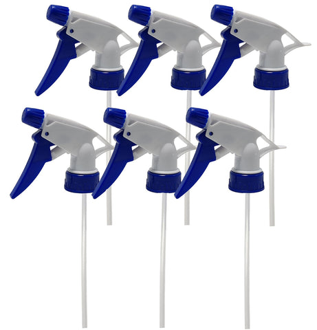 Elandy 6-pack blue spray nozzle attachments for leak-proof, versatile spraying