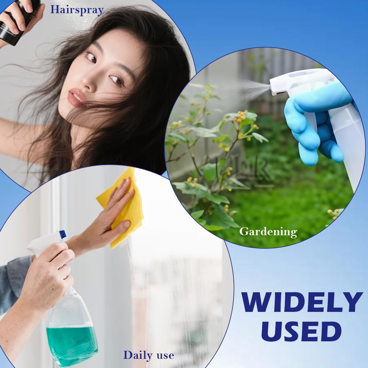 Elandy aromatherapy essential oil spray top provides gentle dispersion