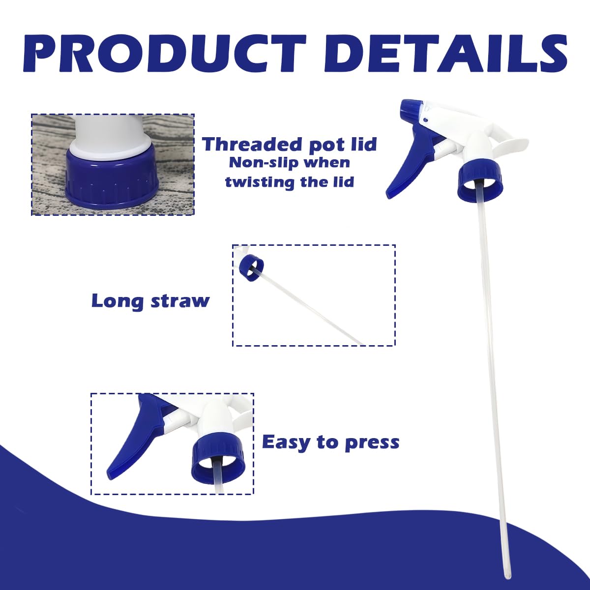 Elandy leak-proof nozzle ensures spill-free use with standard bottles