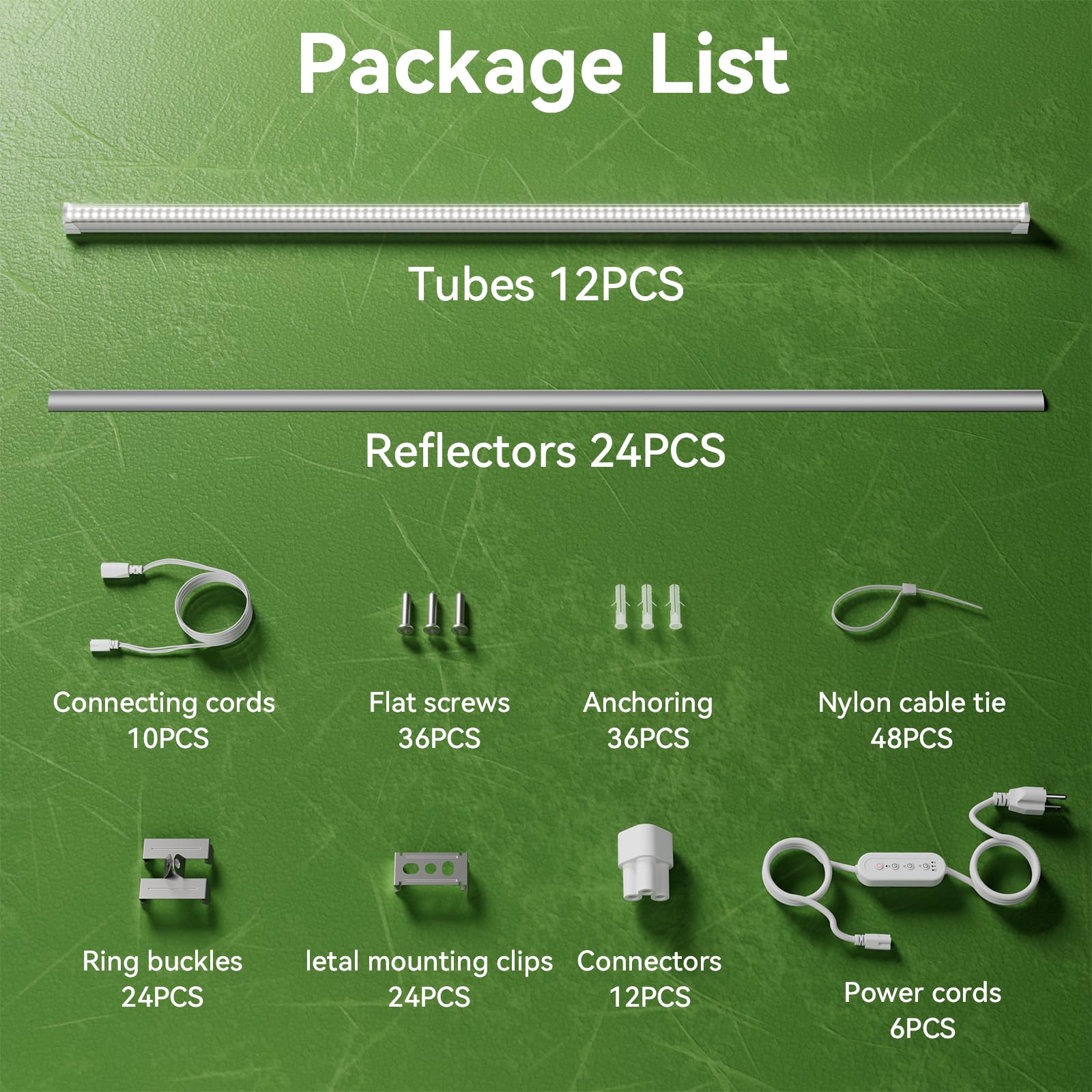 Elaruslux complete accessory pack for indoor growing