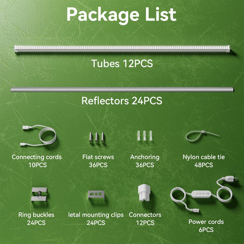 Elaruslux complete accessory pack for indoor growing