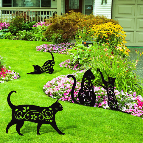 Elcoho garden statues help deter small animals from lawns and beds