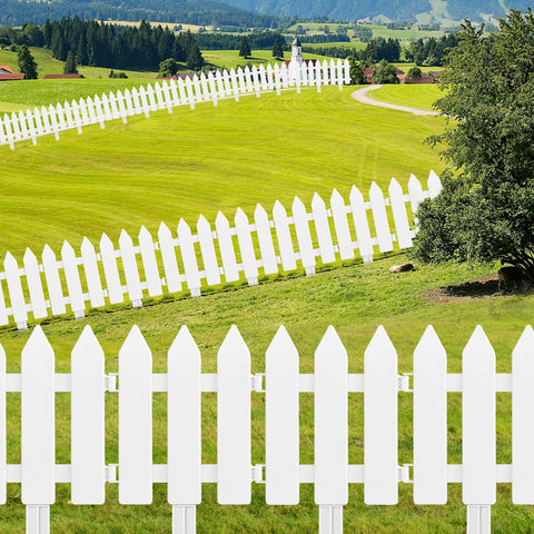 ELECLAND all-weather fence withstands sun and rain while staying bright