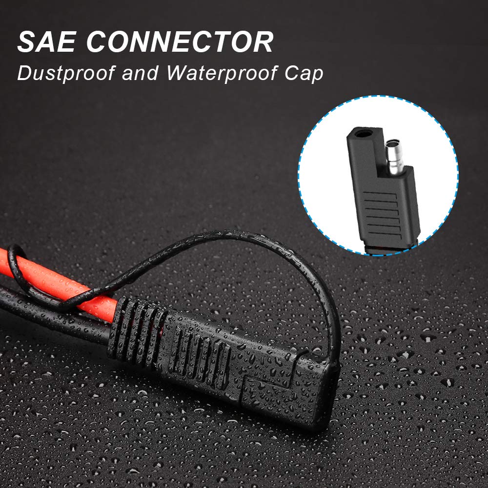 ELECTOP polarity reverse adapter enables cross-brand solar panel connections.
