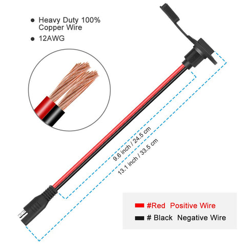 ELECTOP standard quick-release SAE connector enables quick connect