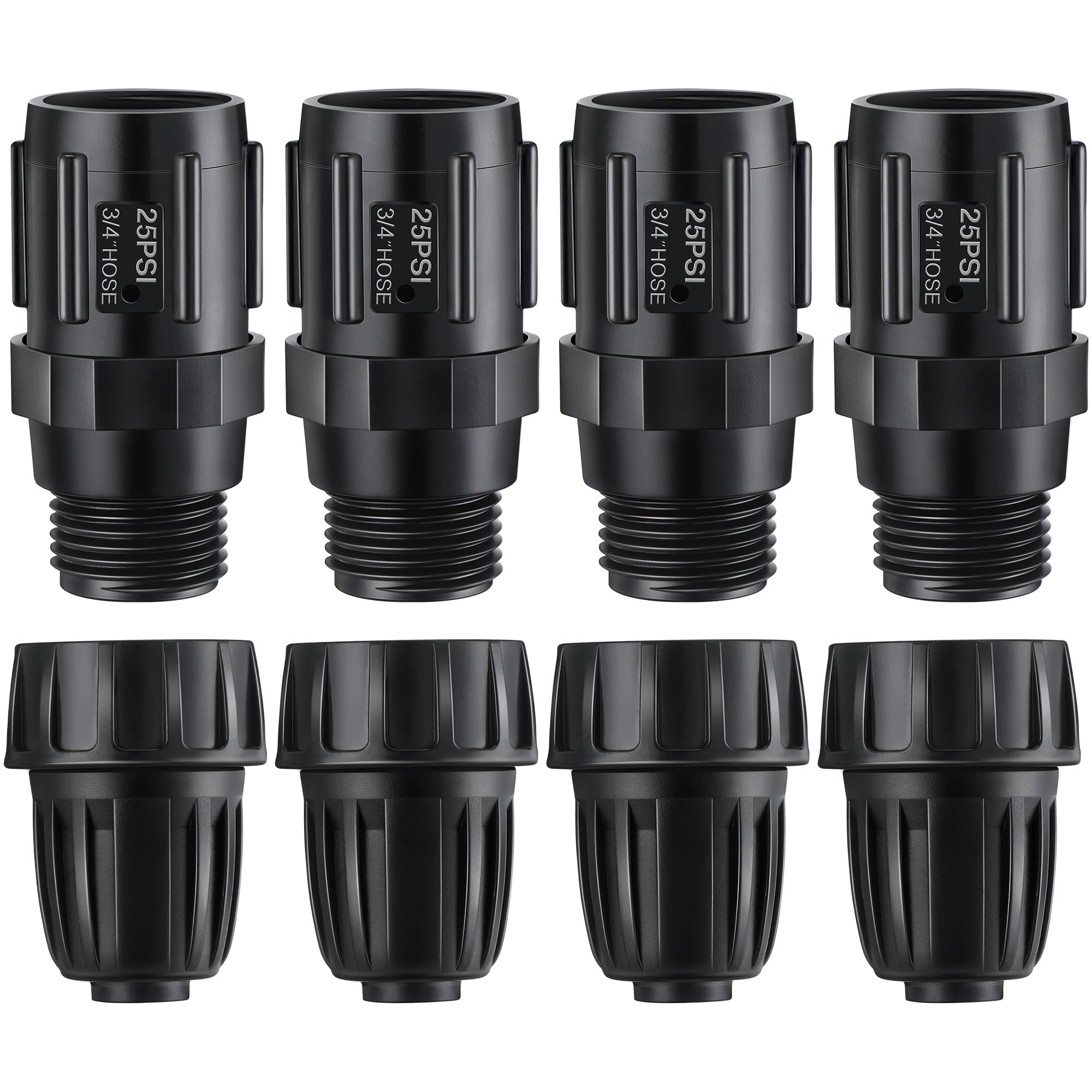 ElectricWise 25psi regulator closeup showing precise pressure control for drip systems.