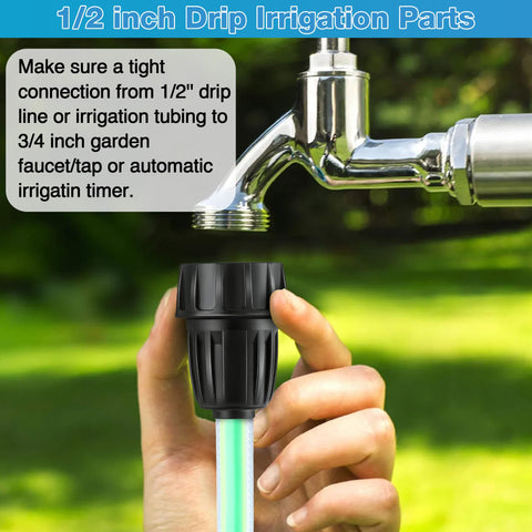 ElectricWise barbed tubing connection demonstrating leak-free, secure tubing fit.