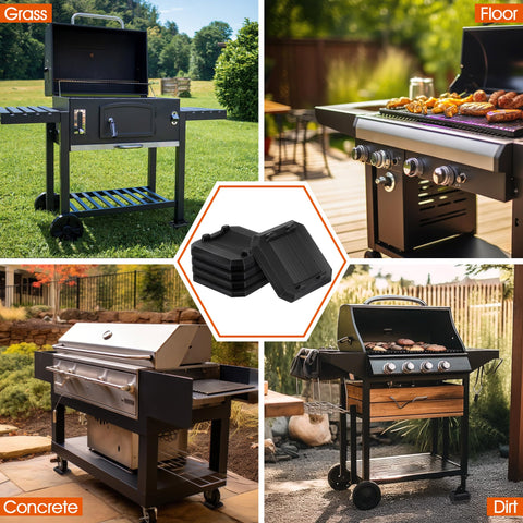 ElectricWise rubber construction resists wear for all-weather grilling.