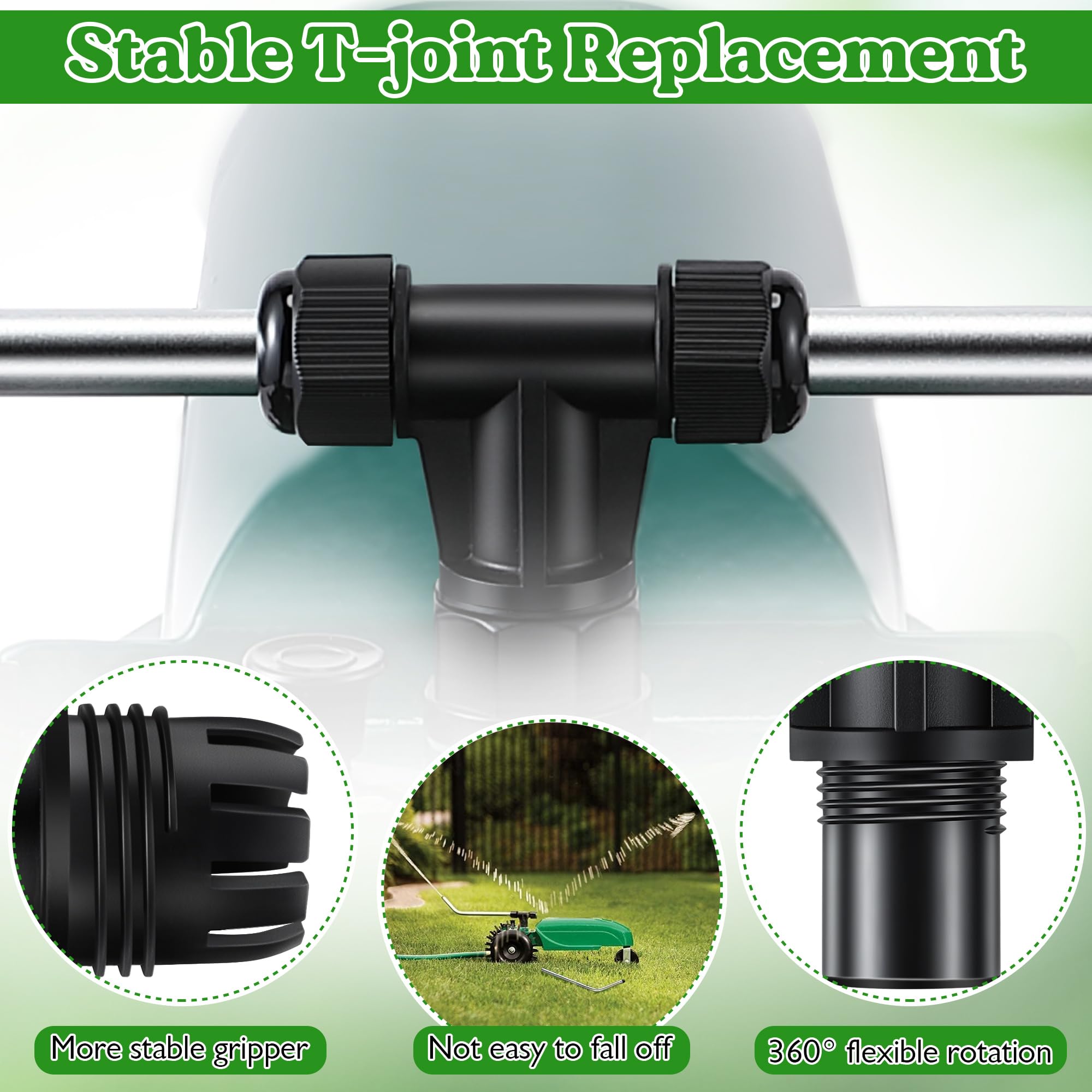 Easy installation by aligning interfaces and pressing or twisting into place.