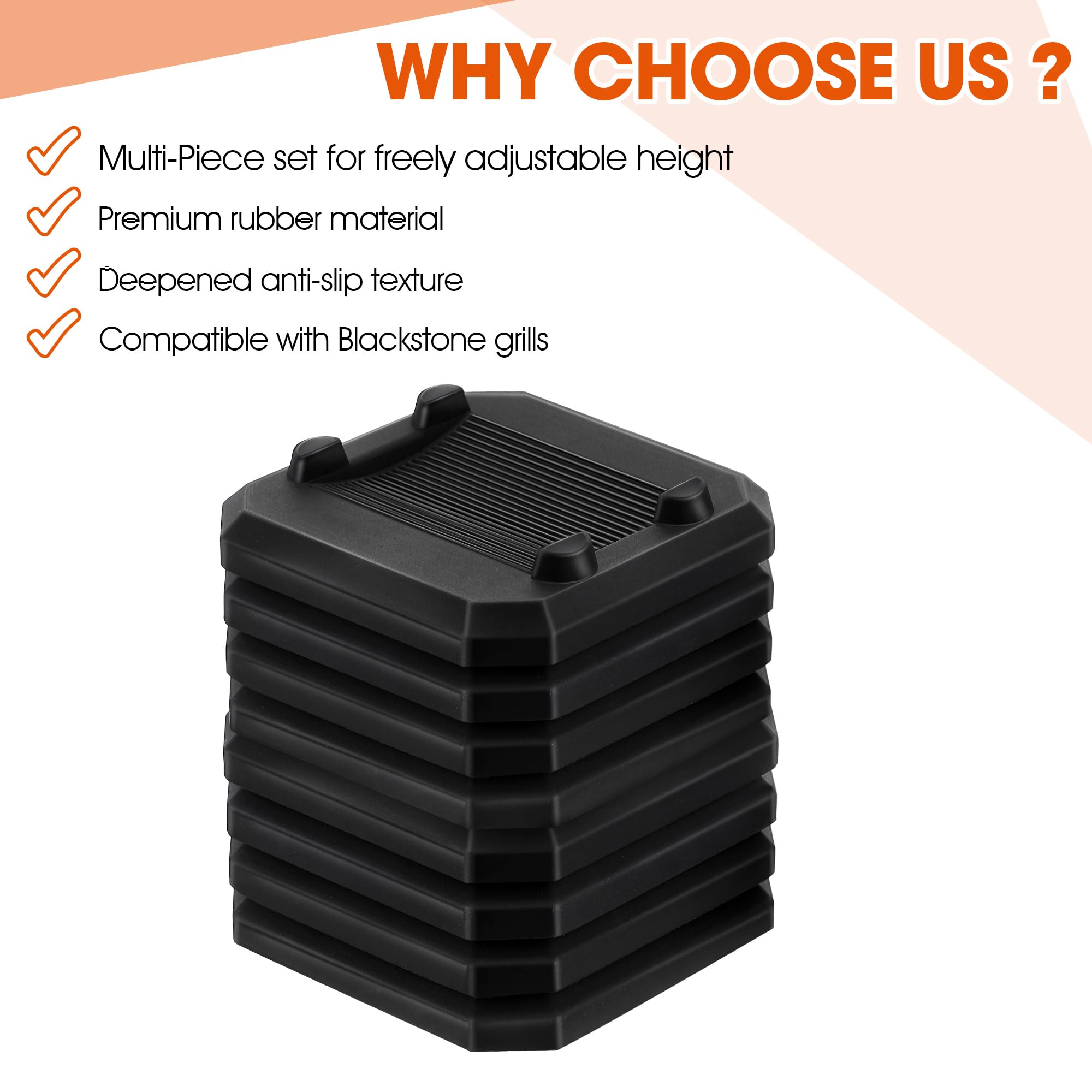 ElectricWise easy tool-free setup lets you level grills in minutes.