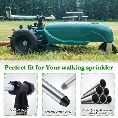 ElectricWise stable T-joint design keeps arms secure during watering