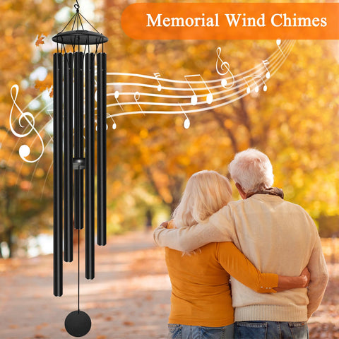 Elecxlink wind chimes as patio balcony decor with elegant presence