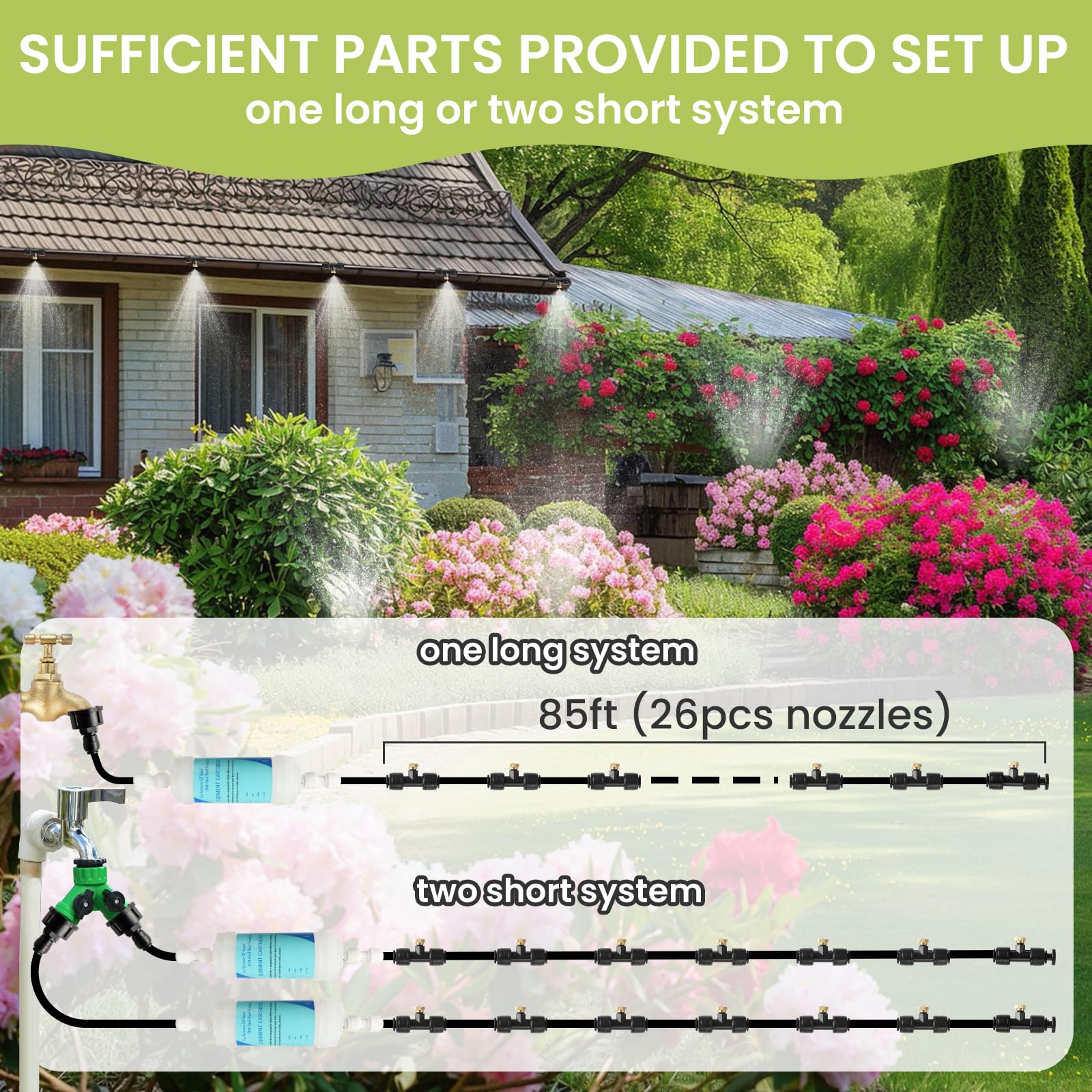 Eledom UV resistant tubing designed for sun and weather resistance