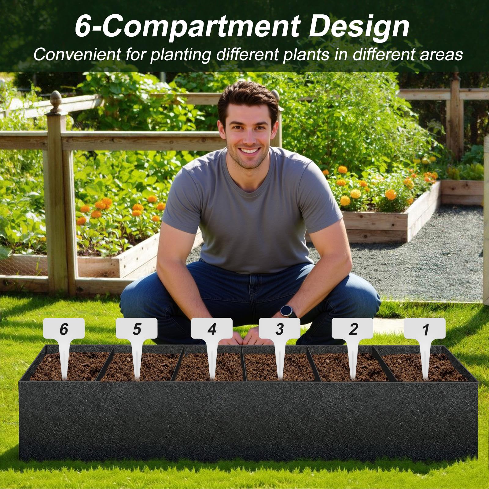 Elefama includes tools, gloves, and labels for starter projects.