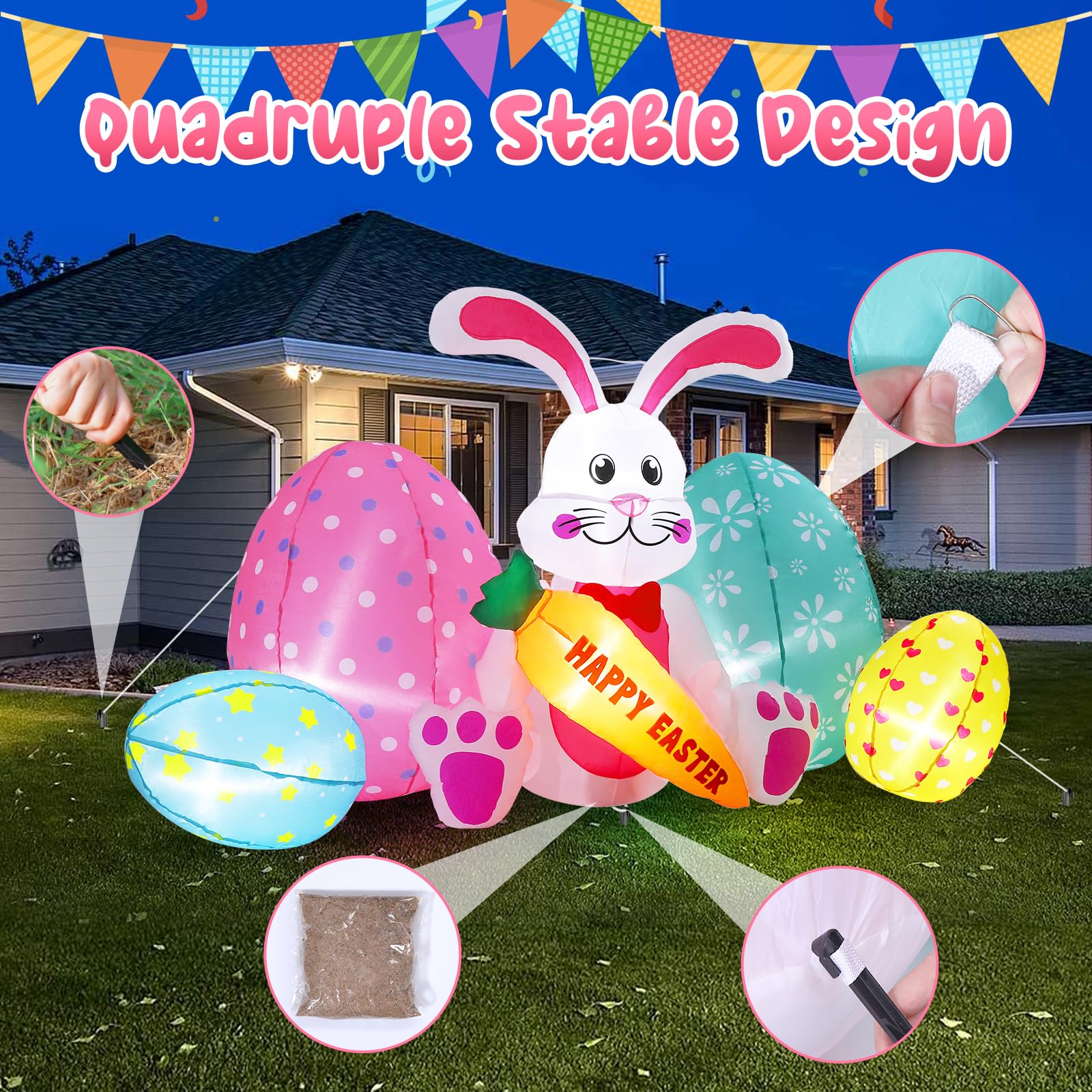 Elegear complete decoration set simplifies setup for any outdoor space.