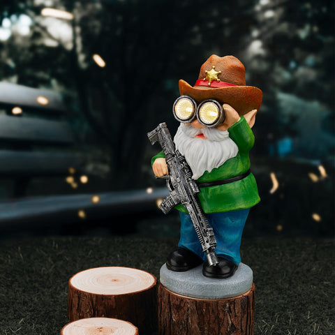 Elegondrar garden gnome makes a thoughtful housewarming or birthday gift.
