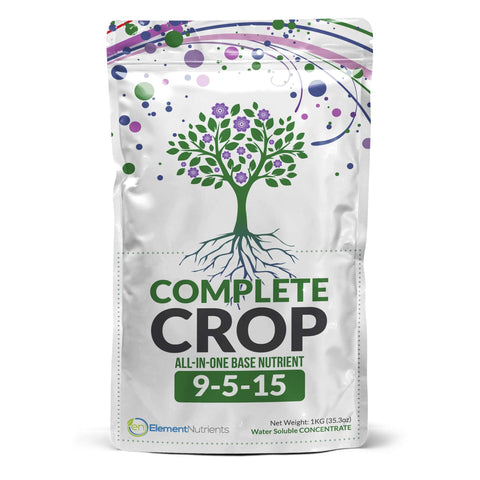 Element Nutrients Complete Crop 9-5-15 bottle front for balanced growth and easy feeding.