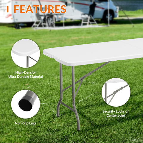 One-hand folding design for quick, tool-free setup