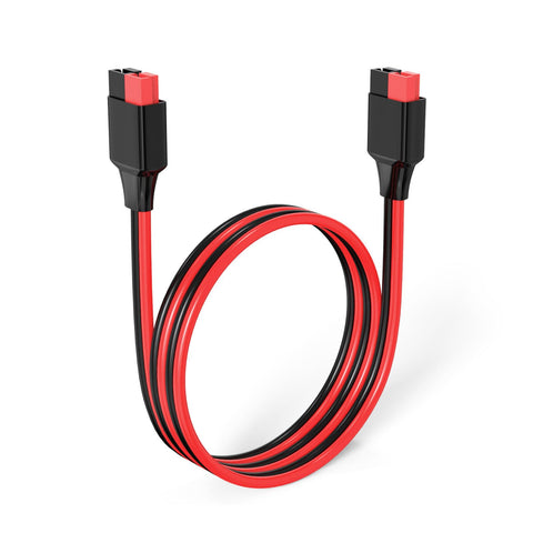 ELFCULB 2ft Anderson extension cable for portable power, durable and reliable