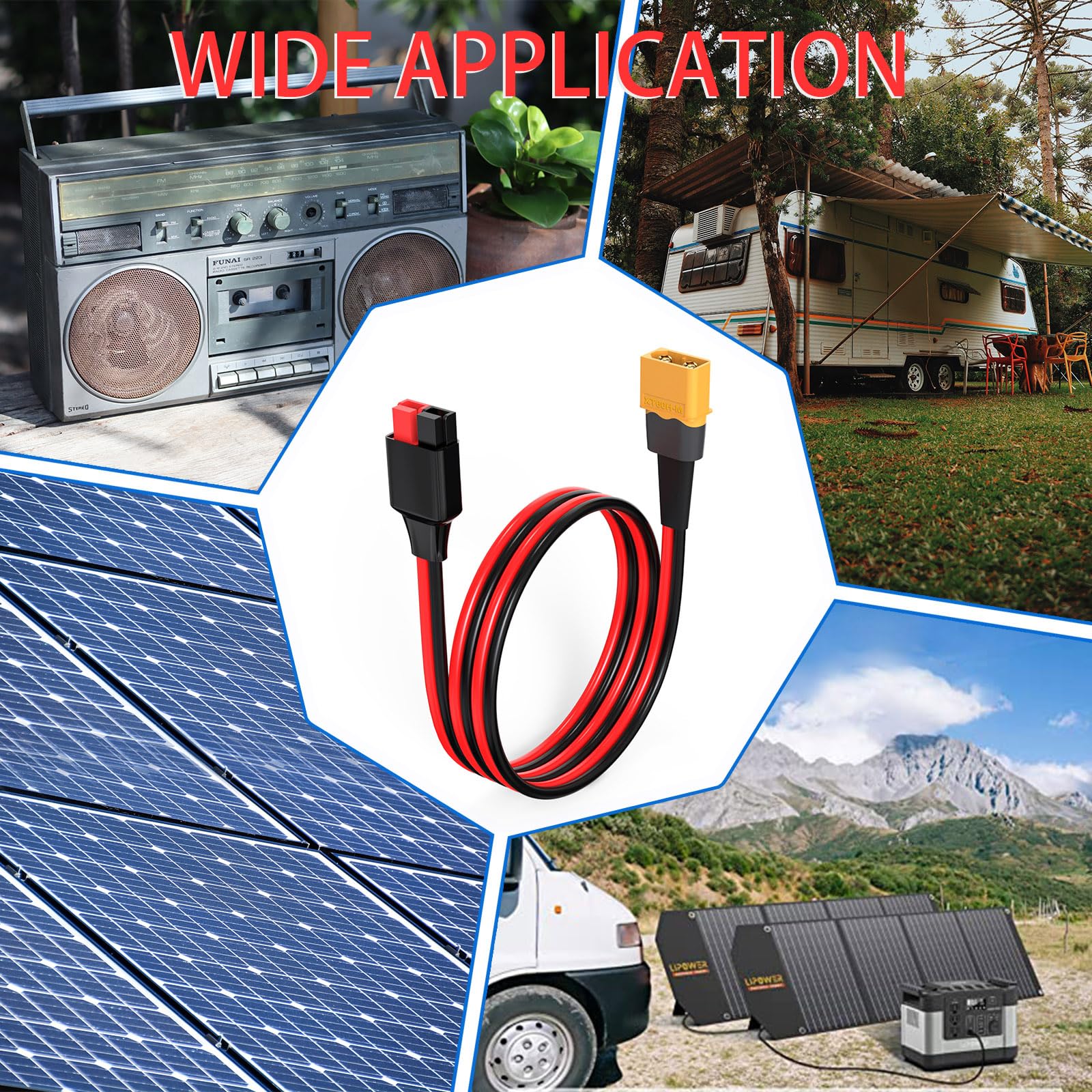 ELFCULB versatile use for portable power stations, UAVs, and RC gear.