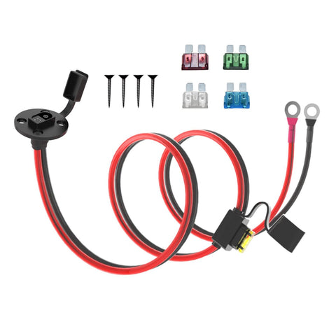 ELFCULB SAE cable with sidewall port for quick connections in solar setups.