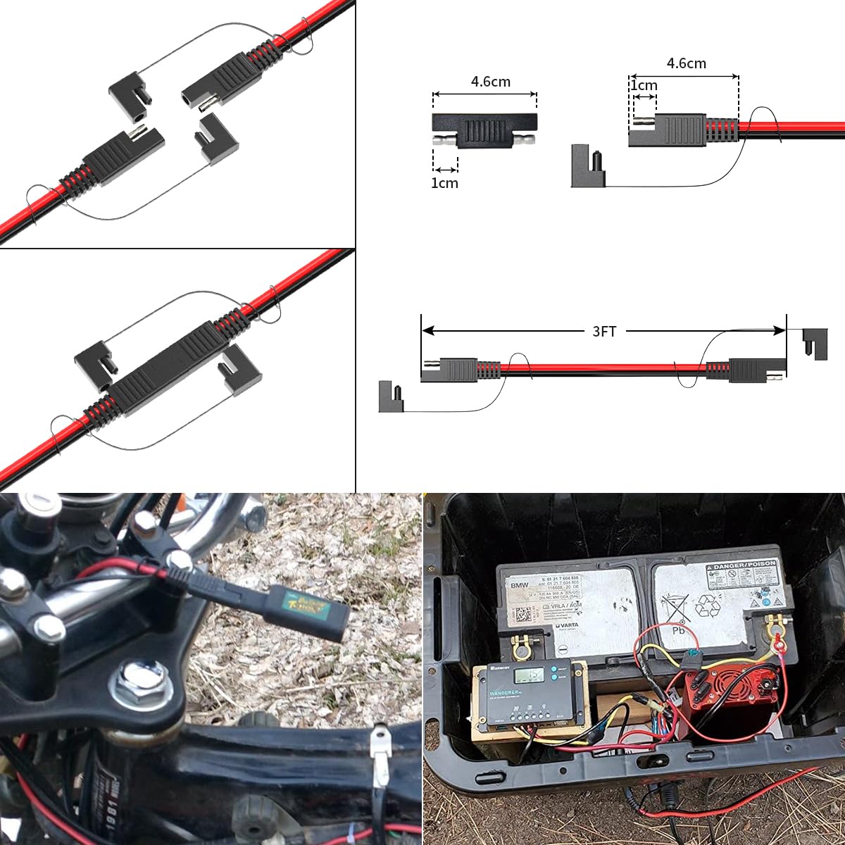 ELFCULB reverse polarity adapter ensures correct polarity during installation