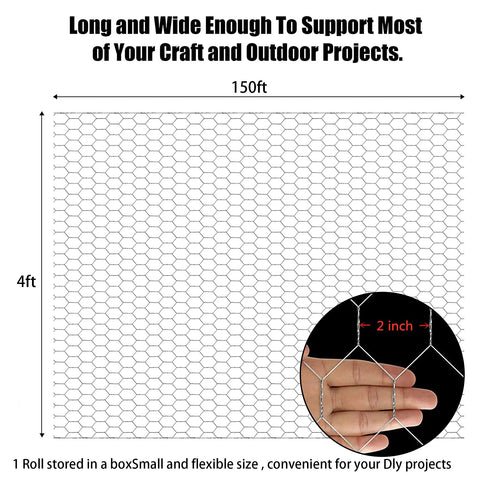 elfinrm poultry-netting-2inch-mesh provides versatile garden and coop protection