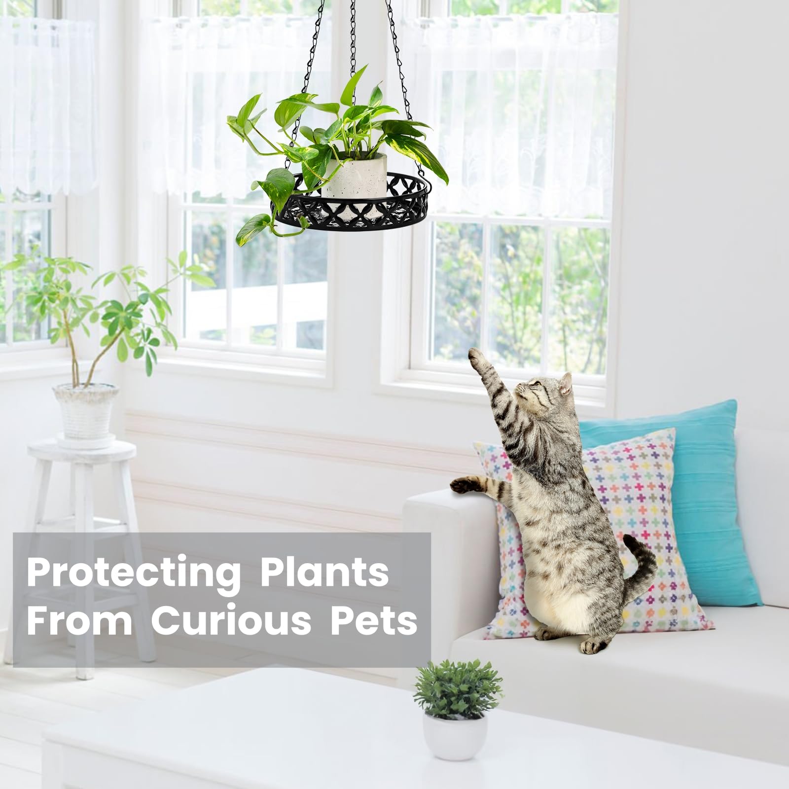 ELFULLY indoor-outdoor friendly design withstands rain and sun for lasting use.