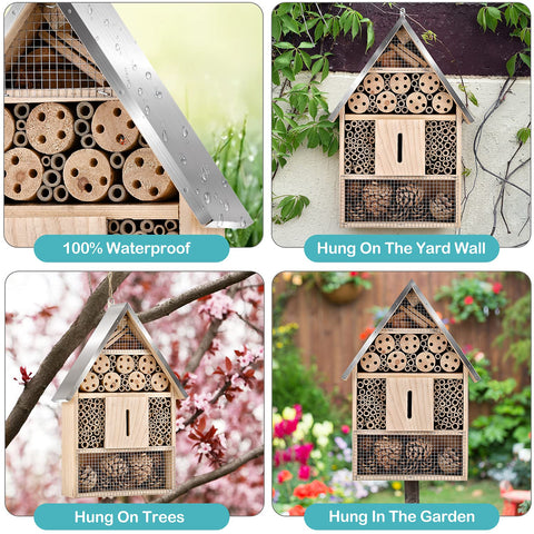 Elipark back hooks for easy hanging on a wall or tree