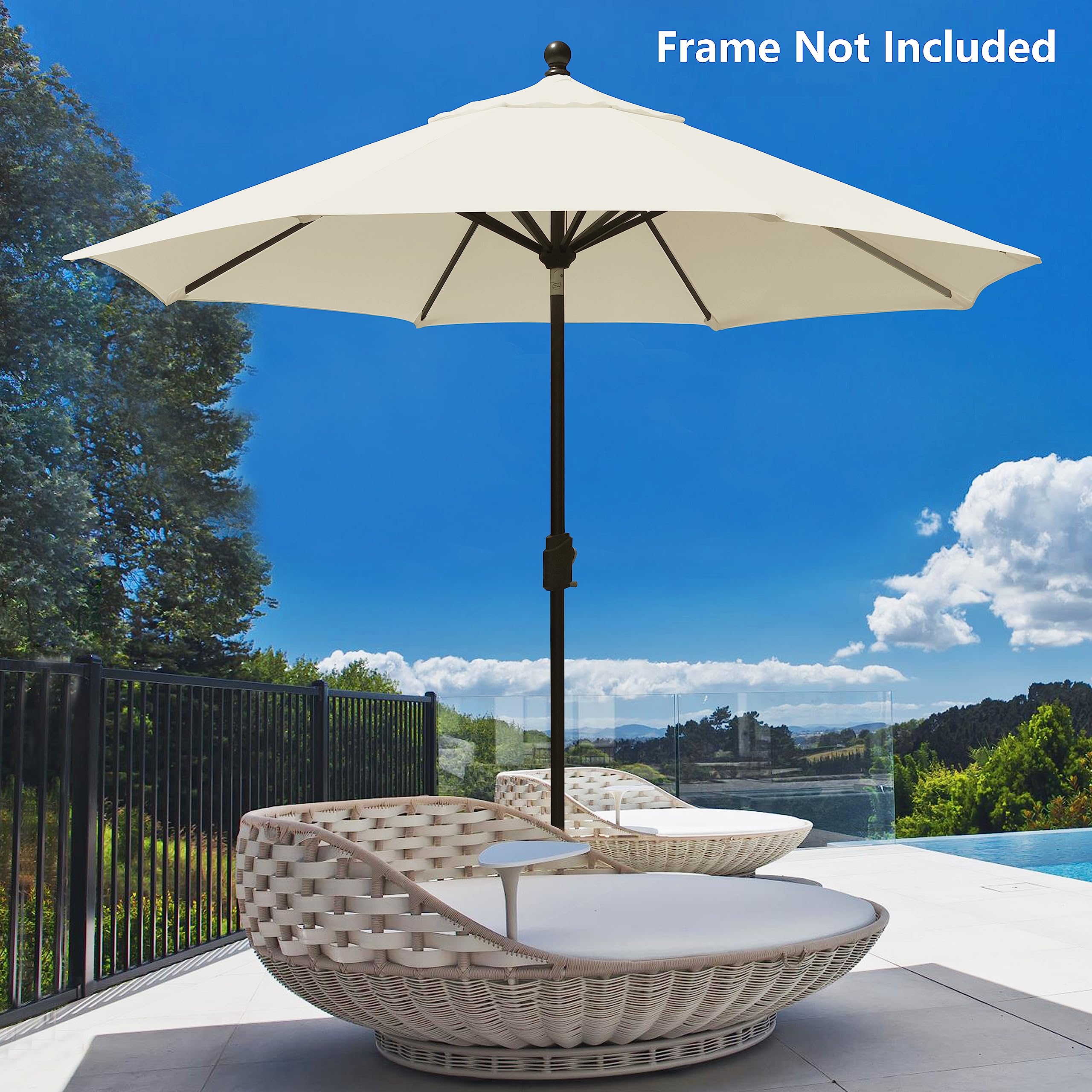 EliteShade canopy with air vent improves airflow on hot days.
