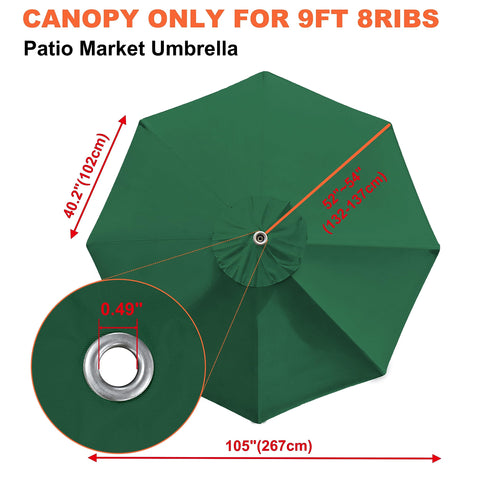 EliteShade forest green canopy with 500D polyester fabric and UV protection for outdoor use.