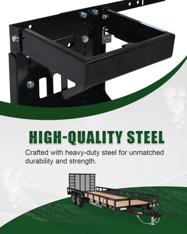 ELITEWILL adjustable-height blower rack adapts to different sizes.