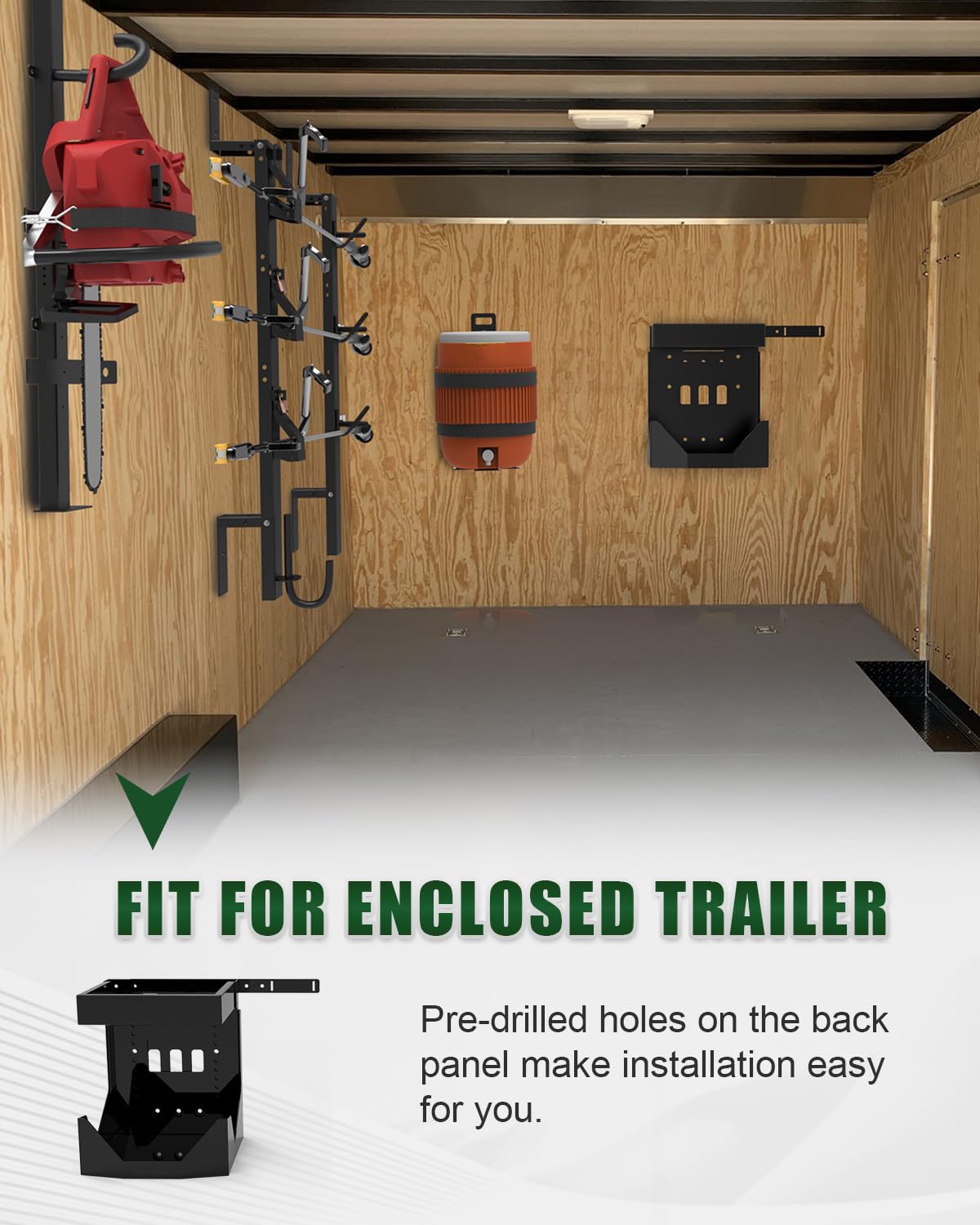 ELITEWILL includes mounting screws and a locking mechanism.