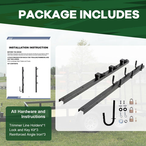 ELITEWILL secure storage for trimmers and hedge clippers during transit.