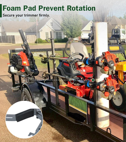 ELITEWILL capacity for three trimmers or brush cutters supports busy days.