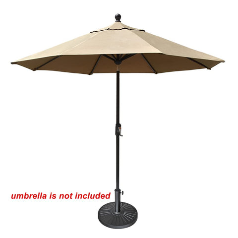 EliteShade base suitable for villas, hotels, and outdoor lounges.