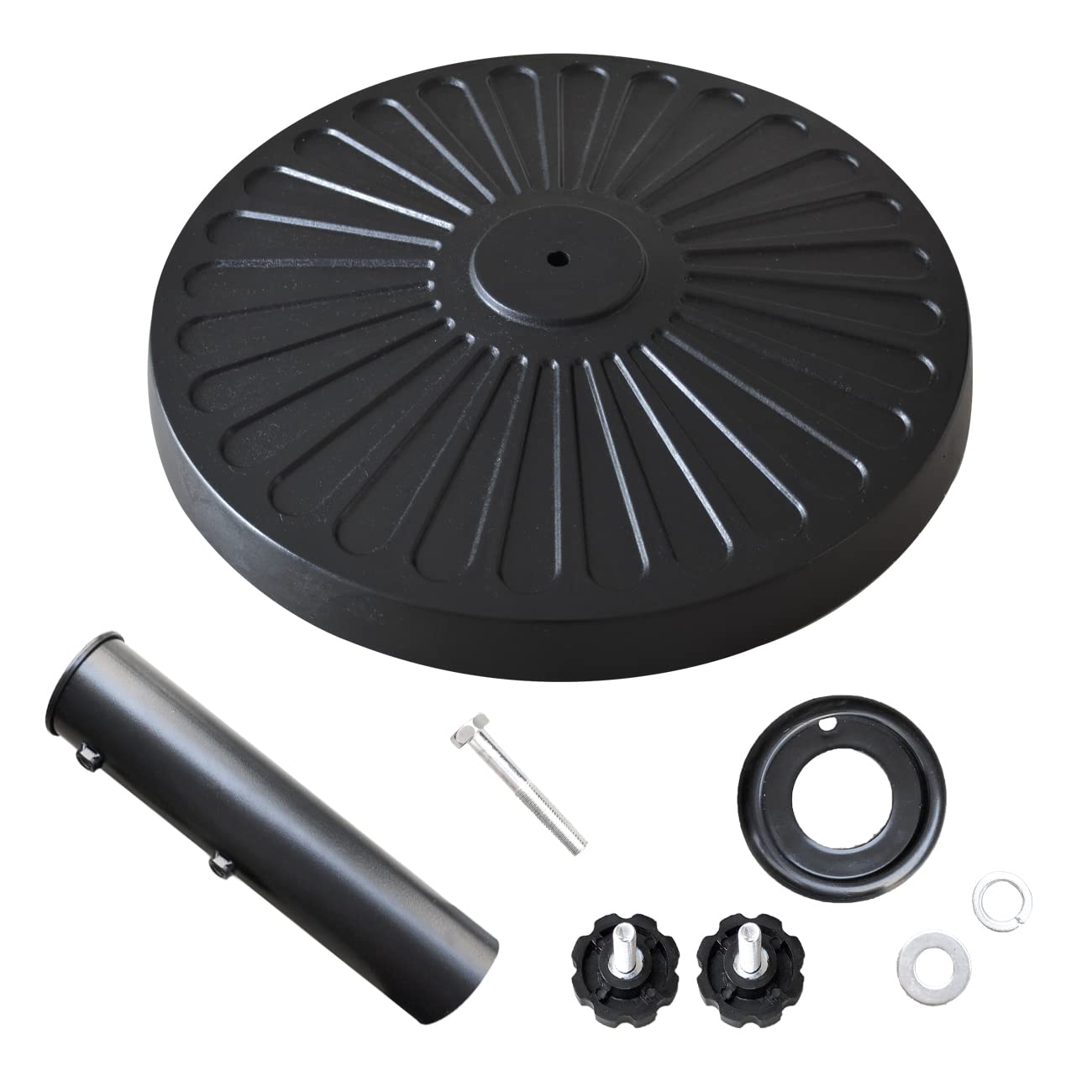 EliteShade decorative pattern base adds style to decks and patios.